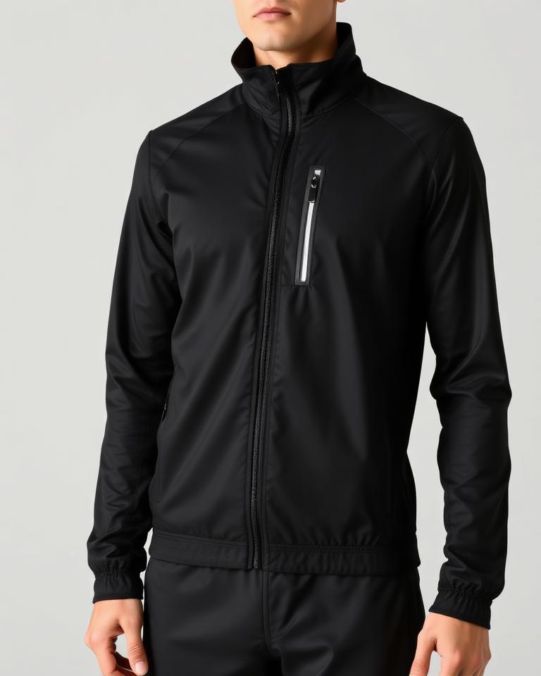 Black Bomber Jacket