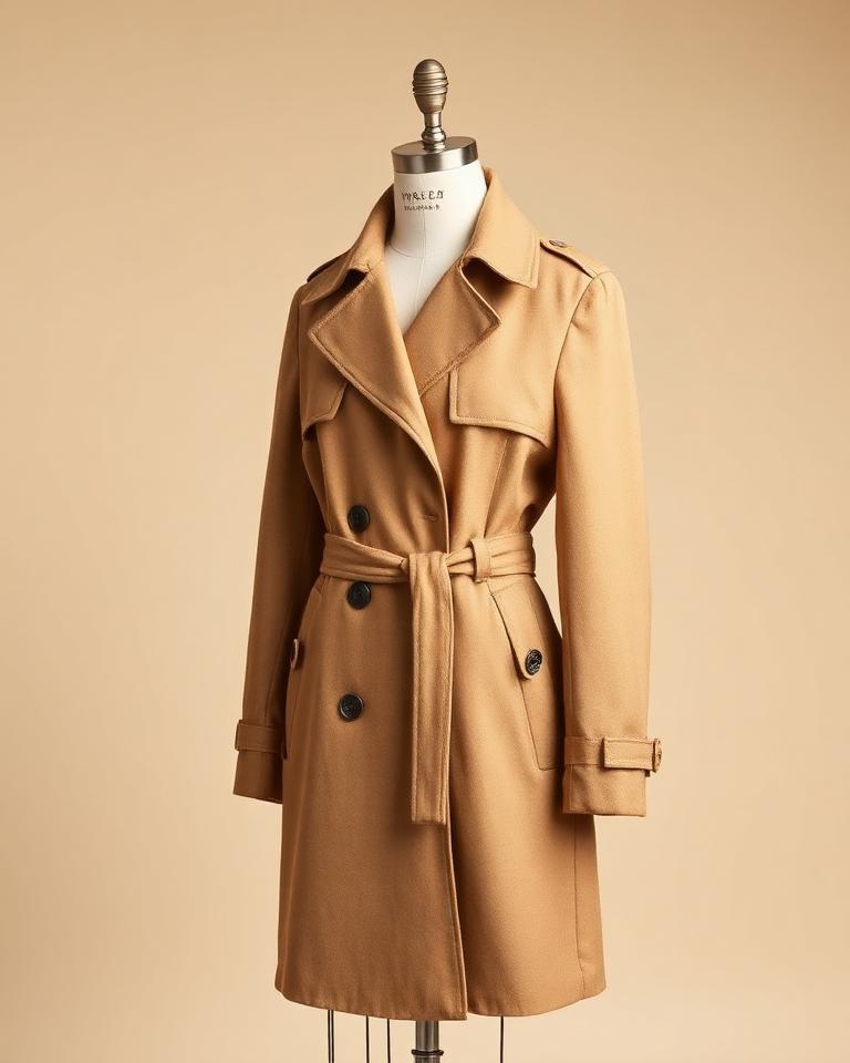 Camel Trench Coat