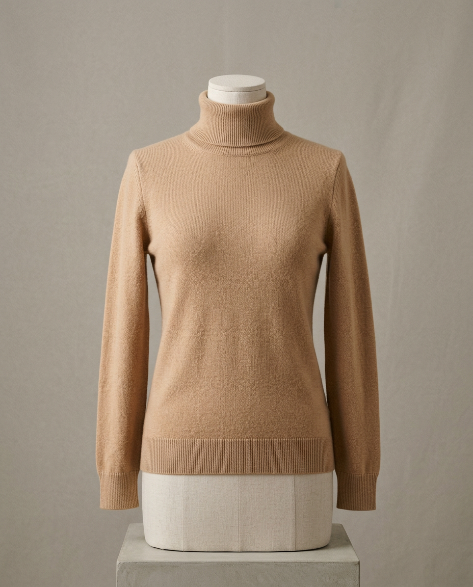 Camel Turtleneck