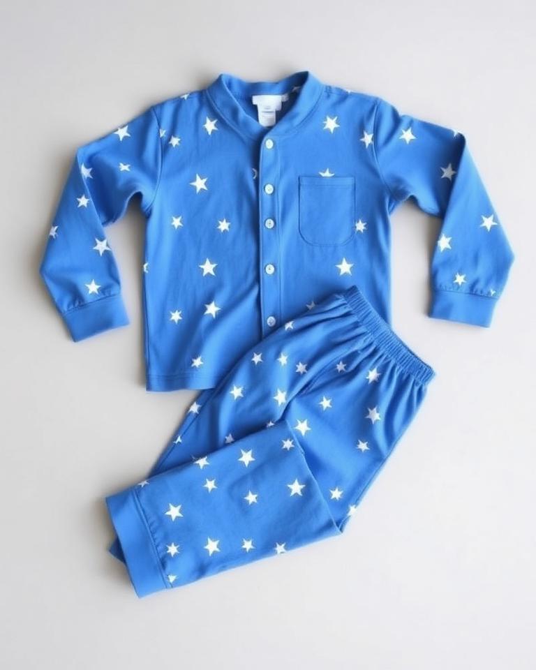 Kids Blue Star Pajamas