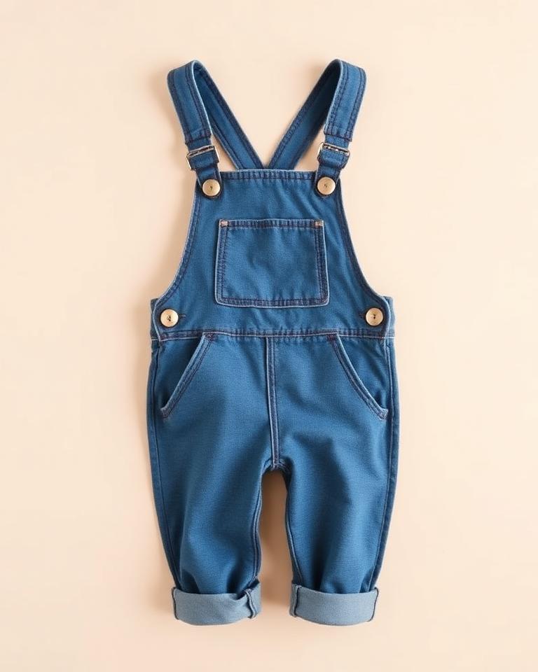 Kids Denim Overalls