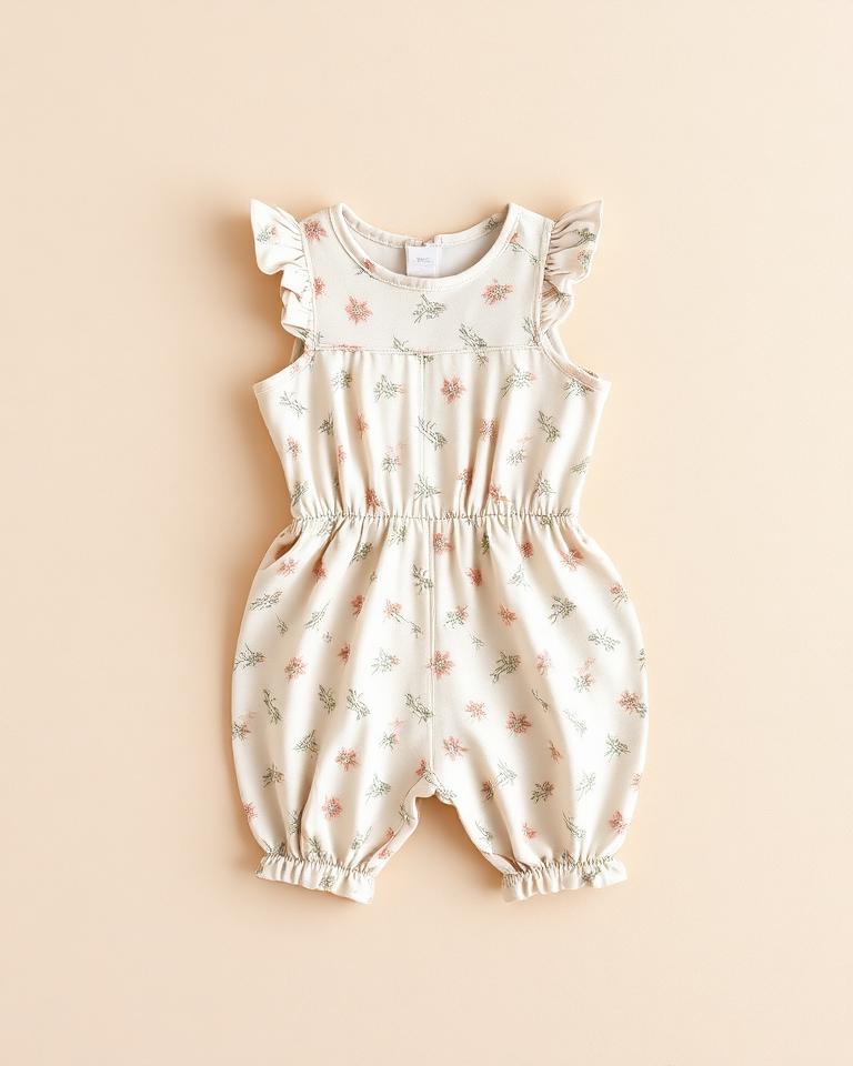 Kids Floral Jumpsuit