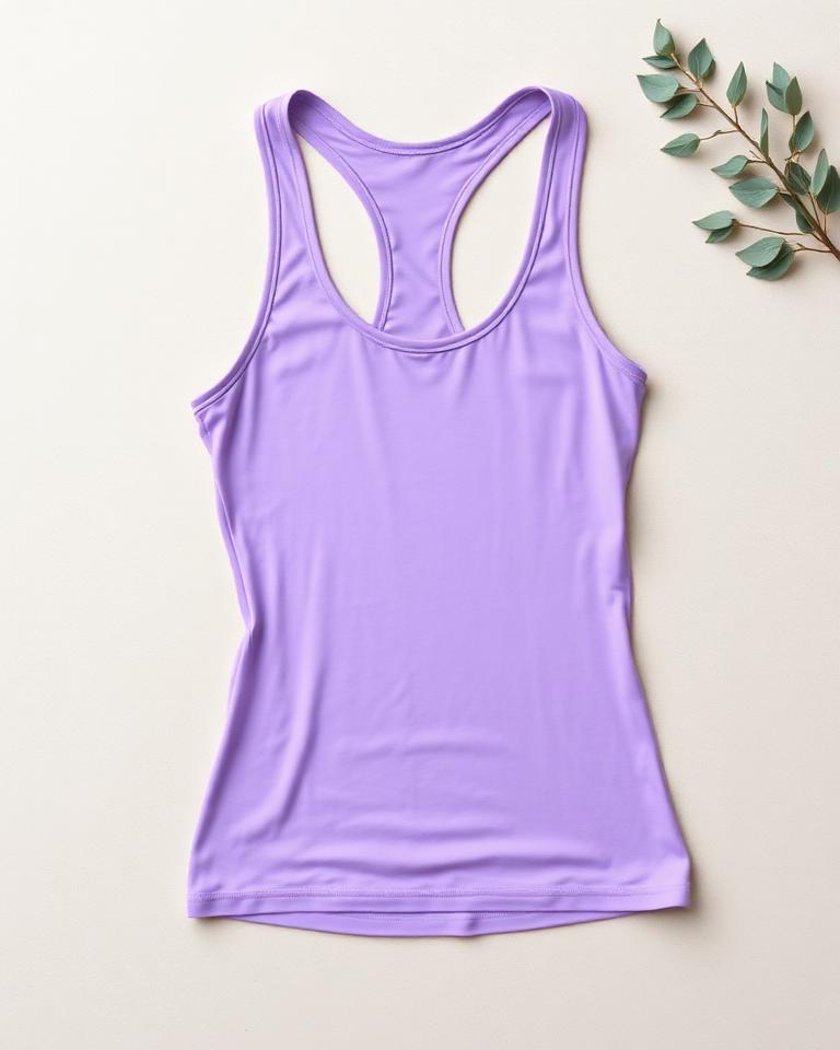 Lavender Athletic Tank