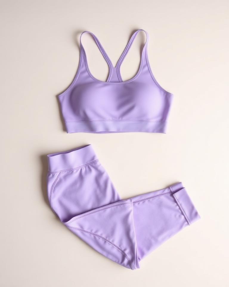Lilac Two-Piece Sports Set