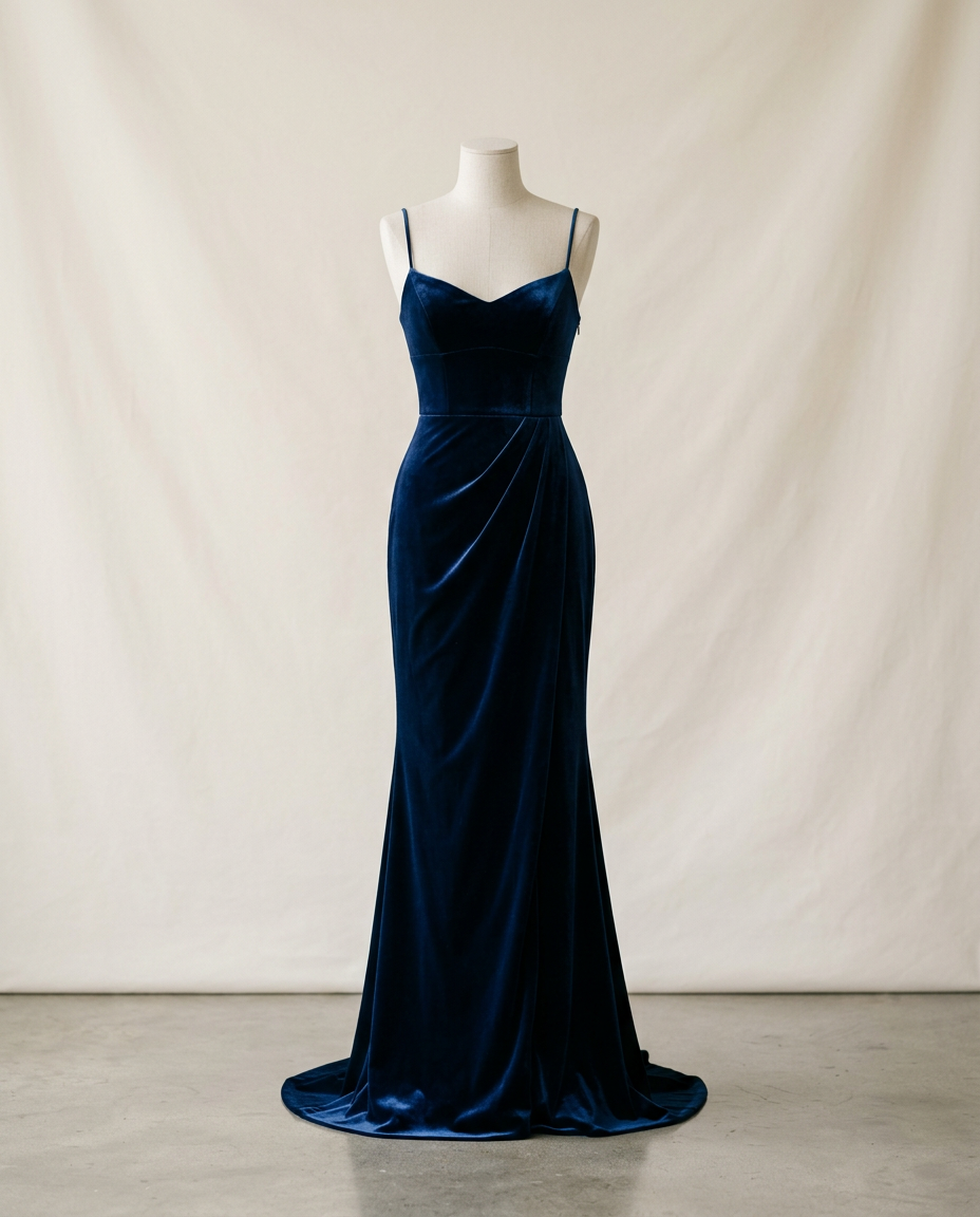 Midnight Velvet Gown
