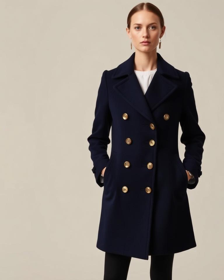 Navy Pea Coat
