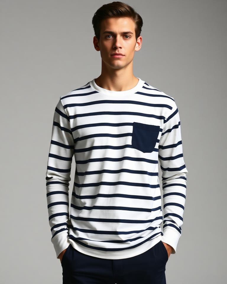Striped Breton Tee