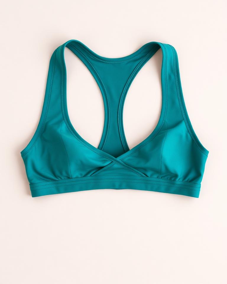 Teal Racerback Sports Bra