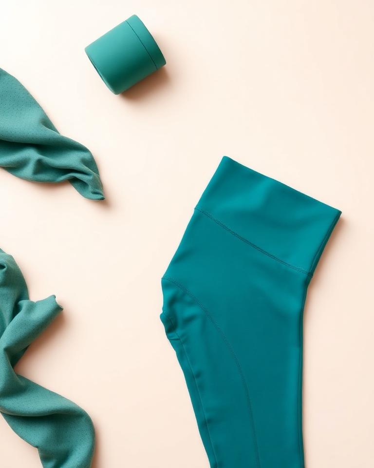 Teal Yoga Leggings