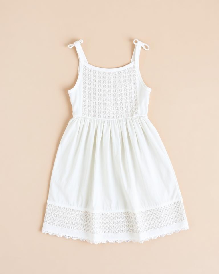 White Eyelet Sundress
